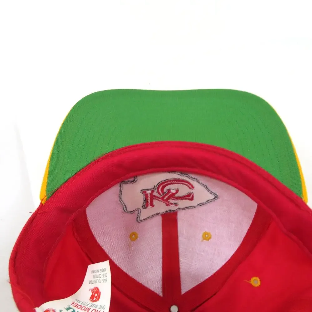 Kansas City Chiefs Cap Hat Trucker Baseball New Era Red White Snapback NWT